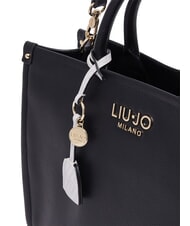 LIUJO RIDHI Medium handbag with charm darkcip - Women&rsquo;s Bags - 5