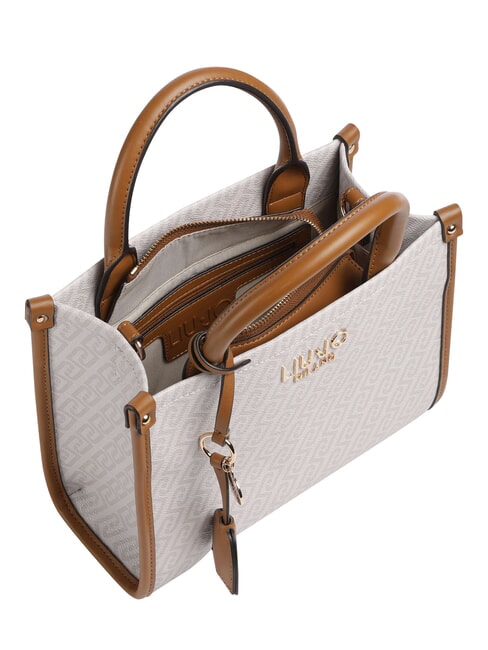 RIDHI Handbag, with shoulder strap natural/redwood - Women&rsquo;s Bags