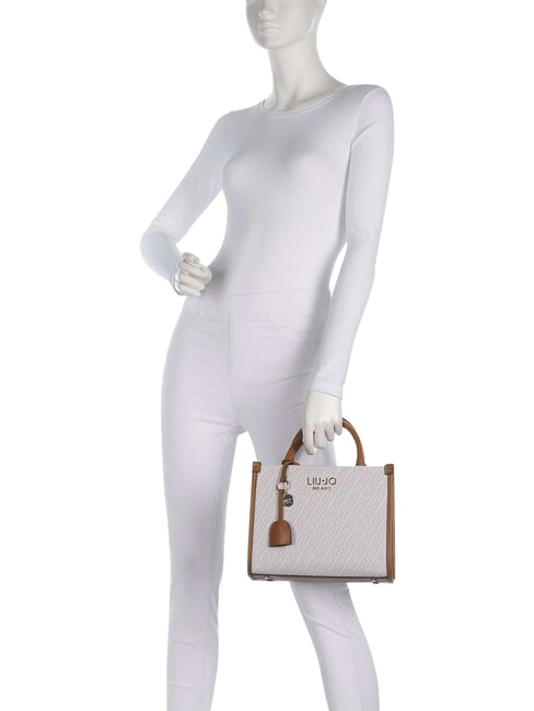 RIDHI Handbag, with shoulder strap natural/redwood - Women&rsquo;s Bags