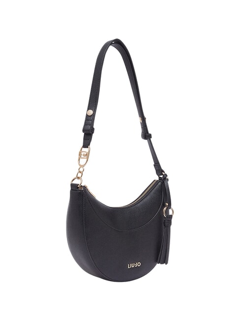CIRRY Medium shoulder bag with charm BLACK - Women&rsquo;s Bags