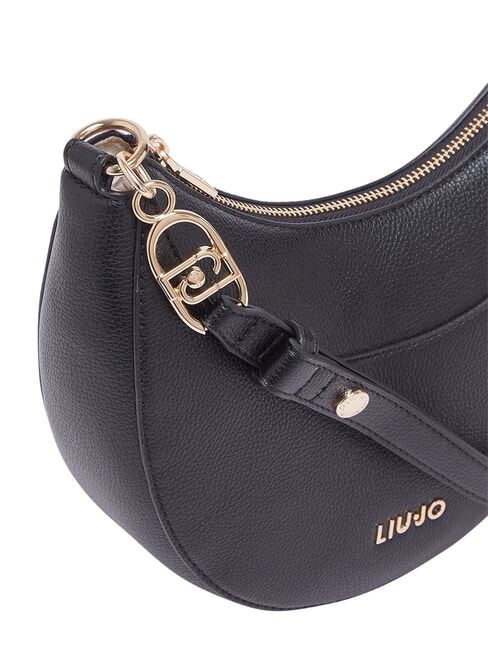 CIRRY Medium shoulder bag with charm BLACK - Women&rsquo;s Bags