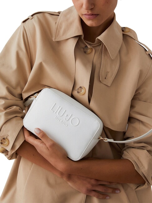 HALONA Medium shoulder bag with logo cream - Women&rsquo;s Bags