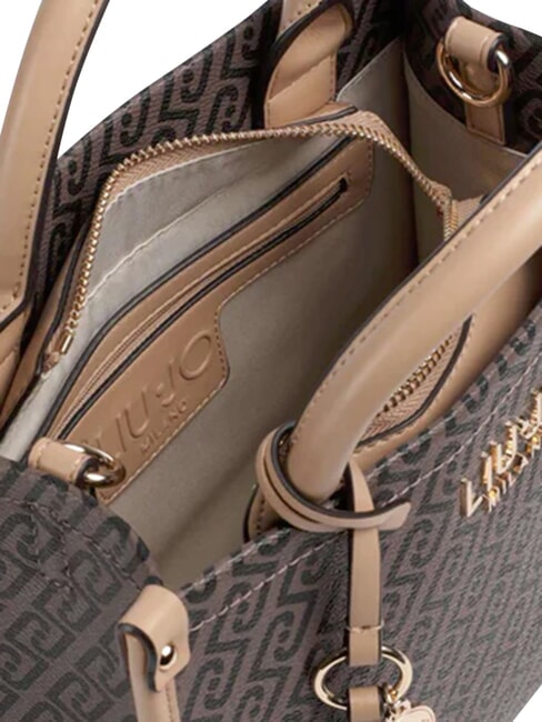 RIDHI Handbag, with shoulder strap dark brown/dk.powder - Women&rsquo;s Bags