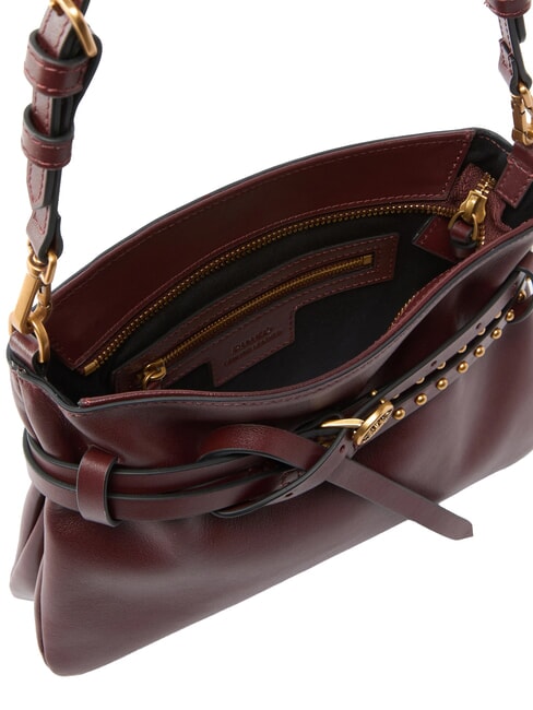 BELT BAG Mini bag burgundy wine-antique gold - Women&rsquo;s Bags