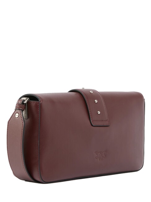 LOVE ONE CLASSIC SLOUCHY Leather shoulder bag burgundy wine-old silver - Women&rsquo;s Bags