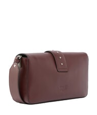 PINKO LOVE ONE CLASSIC SLOUCHY Leather shoulder bag burgundy wine-old silver - Women&rsquo;s Bags - 2