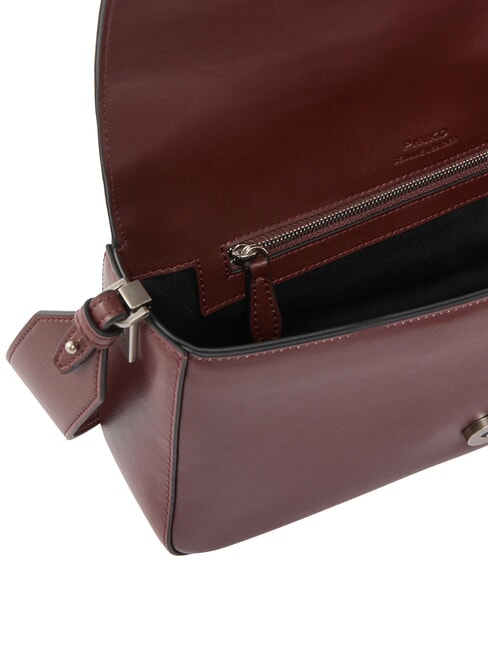 LOVE ONE CLASSIC SLOUCHY Leather shoulder bag burgundy wine-old silver - Women&rsquo;s Bags