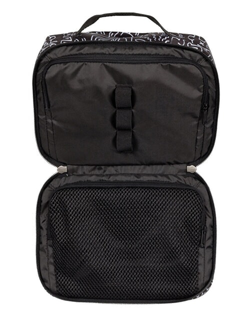 ROAD KIT Travel beauty case with hanger Keith Haring Black - Beauty Case