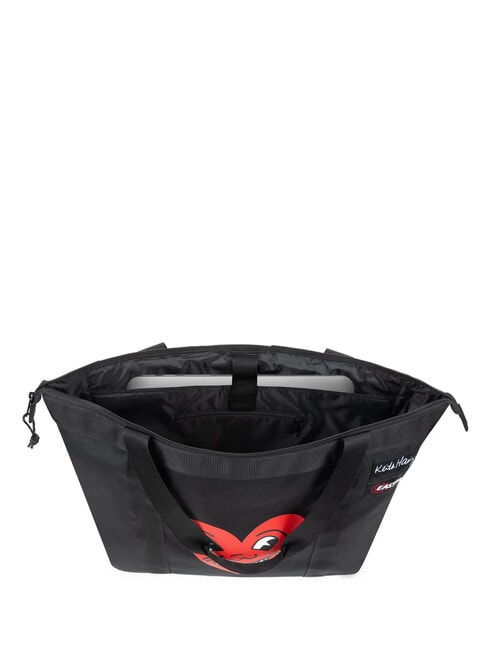 TRAVEL TOTE 16" laptop bag Keith Haring heart - Women&rsquo;s Bags