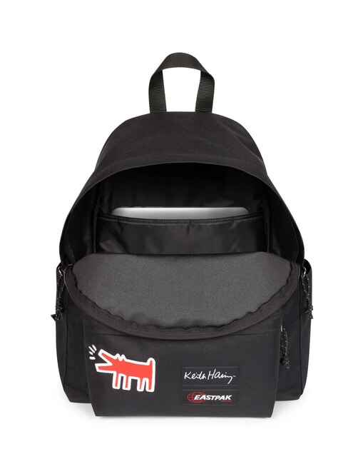 PADDED DAY PAK'R 14" laptop backpack keith haring patch - Backpacks & School and Leisure