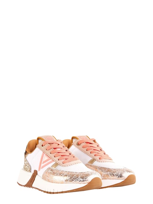 ICONICA BOOM DAY Leather sneakers WHITE / PLATINUM - Women&rsquo;s shoes