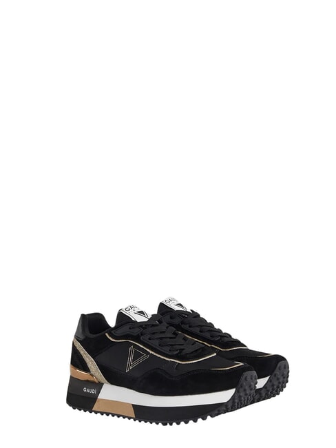 I DEA Leather sneakers BLACK - Women&rsquo;s shoes