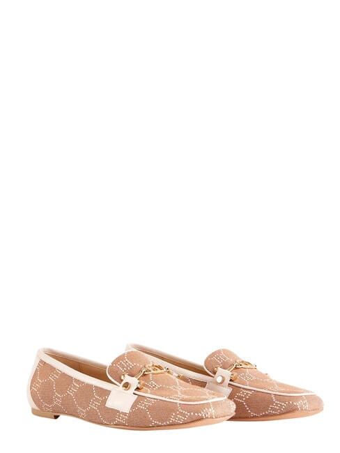 TULSA Jacquard moccasin tan - Women&rsquo;s shoes