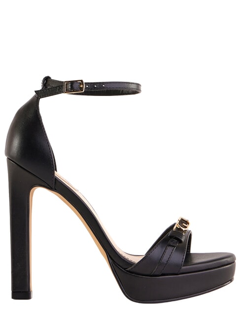 LIZ High leather sandals BLACK - Women&rsquo;s shoes