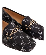 GAUD&Igrave; TULSA Jacquard moccasin BLACK - Women&rsquo;s shoes - 3