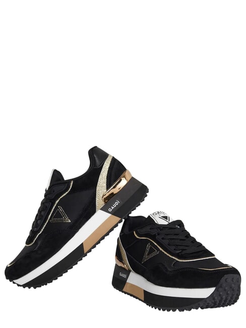 I DEA Leather sneakers BLACK - Women&rsquo;s shoes