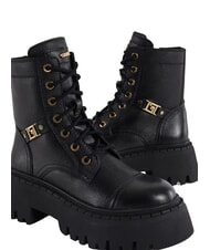 GAUD&Igrave; CORINNE MILLED Leather ankle boot BLACK - Women&rsquo;s shoes - 2