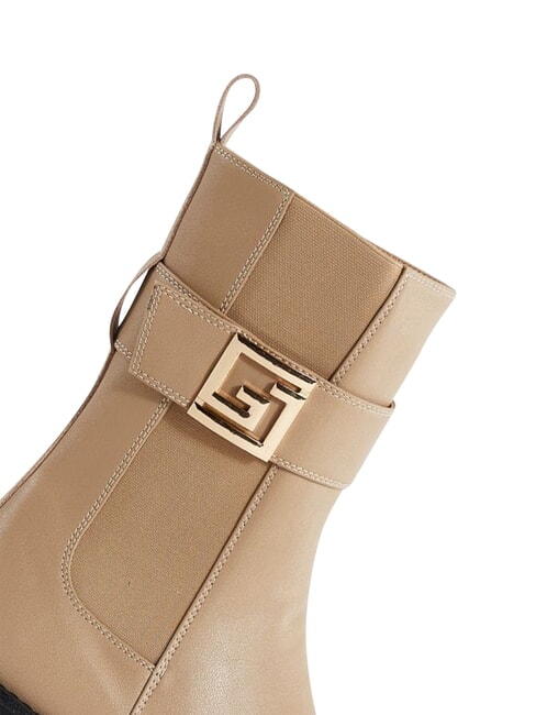 ARIEL Leather ankle boot sand - Women&rsquo;s shoes