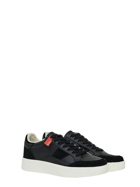 FUSION Leather sneakers BLACK - Men&rsquo;s shoes