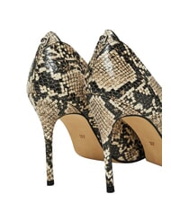 GAUD&Igrave; DALIA PYTHY Leather d&eacute;collet&eacute; NATURAL - Women&rsquo;s shoes - 3