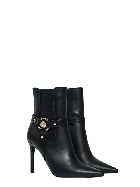 COLETTE Ankle boots, in leather BLACK - Women&rsquo;s shoes