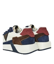 GAUD&Igrave; ICONICA Mixed leather sneaker navy/tofu - Men&rsquo;s shoes - 3