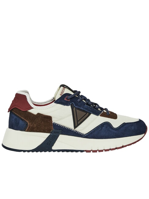 ICONICA Mixed leather sneaker navy/tofu - Men&rsquo;s shoes