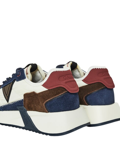 ICONICA Mixed leather sneaker navy/tofu - Men&rsquo;s shoes