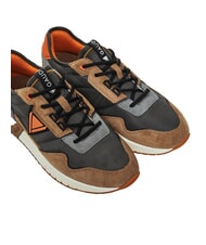 GAUD&Igrave; ICONICA Mixed leather sneaker taupe/anthracite - Men&rsquo;s shoes - 3