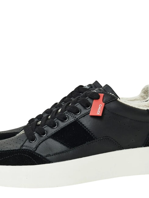 FUSION Leather sneakers BLACK - Men&rsquo;s shoes