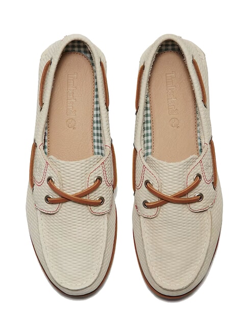 CLASSIC BOAT  Leather boat shoes light beige - Women&rsquo;s shoes