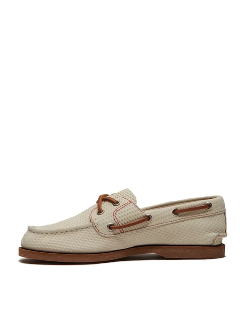 CLASSIC BOAT  Leather boat shoes light beige - Women&rsquo;s shoes