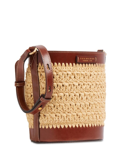 LUNA  Shoulder bucket bag BROWN - Women&rsquo;s Bags