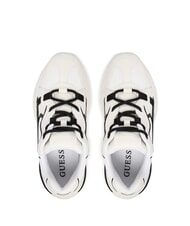 GUESS CARRLI6 Sneakers WHITE / BLACK - Women&rsquo;s shoes - 4