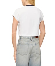 GUESS SCRIPT CROP Short T-shirt - T-shirt