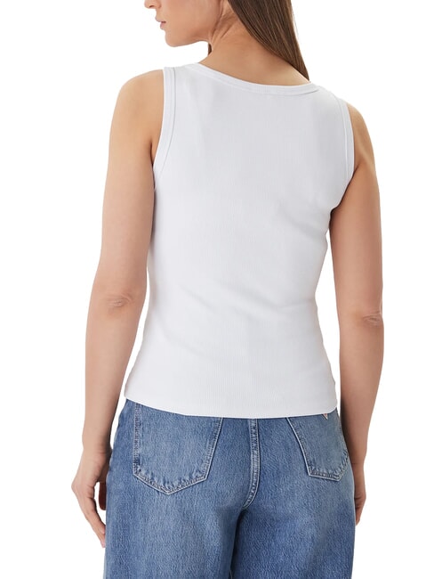 LOGO SCRIPT Top purwhite - T-shirt