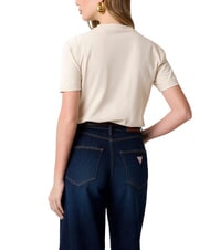 GUESS FLOWERS BOX Cotton T-Shirt pearl oyster - T-shirt - 2