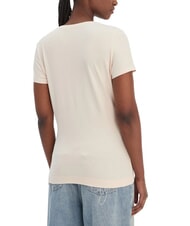GUESS SCRIPT Cotton T-Shirt cosmic vanilla - T-shirt - 2