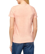 GUESS MINI STRASS TRIANGLE Cotton T-Shirt cosmic vanilla cold - T-shirt - 2