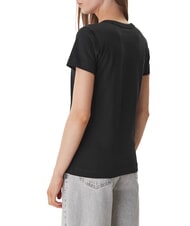 GUESS 3D SCRIPT Cotton T-shirt jetbla - T-shirt - 2