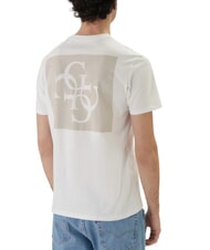 GUESS BASIC 4G MIST Cotton T-Shirt - T-shirt