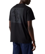 GUESS BASIC 4G MIST Cotton T-Shirt jet black multi - T-shirt - 2