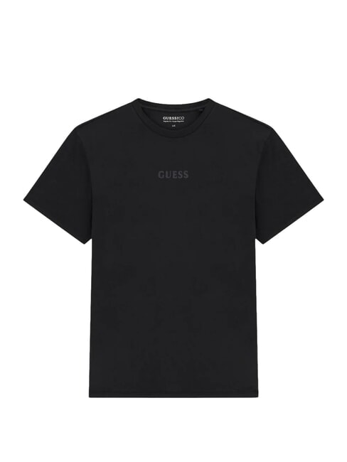 BASIC 4G MIST Cotton T-Shirt jet black multi - T-shirt