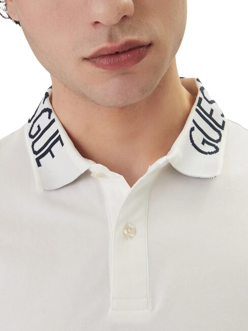 NOLAN Short-sleeved polo shirt purwhite - Polo shirt