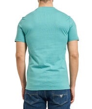 GUESS AIDY T-shirt written in the same color lagoon tide - T-shirt - 2