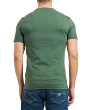 GUESS AIDY T-shirt written in the same color urban forest - T-shirt - 2