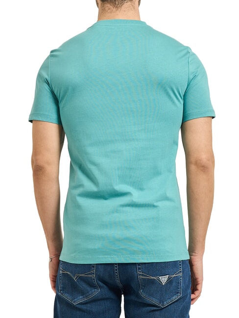 AIDY T-shirt written in the same color lagoon tide - T-shirt