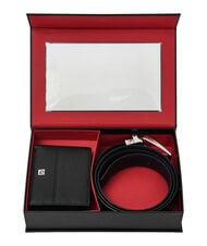 GAUD&Igrave; GIFT BOX Belt and wallet kit black/blue - Belts - 2