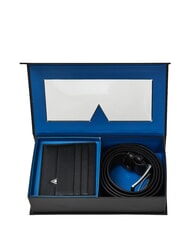 GAUD&Igrave; GIFT BOX Belt and card holder kit BLACK - Belts - 3