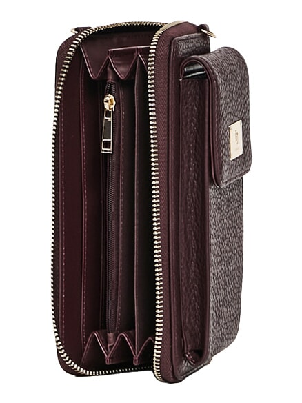 EVA iPhone holder, with coin purse wine - Tablet holder& Organizer